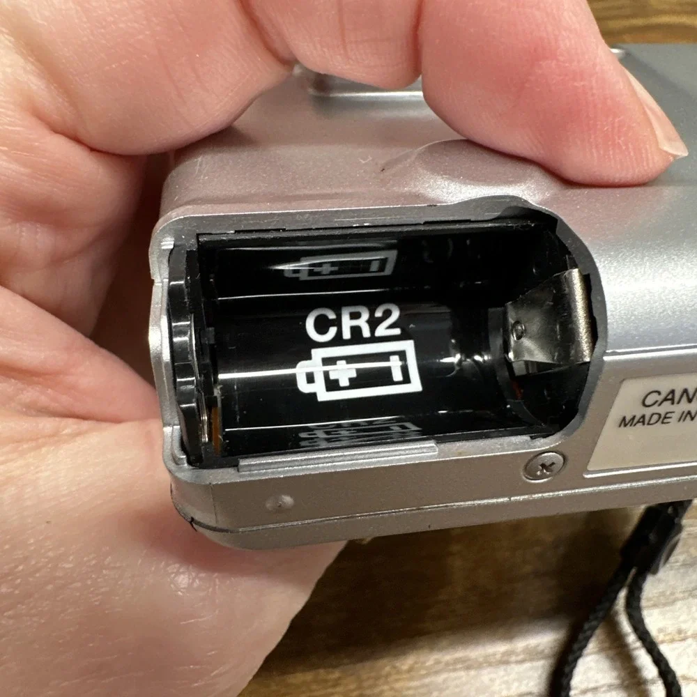 Canon Elph Jr APS Film‎ Camera Strap Box TESTED WORKING